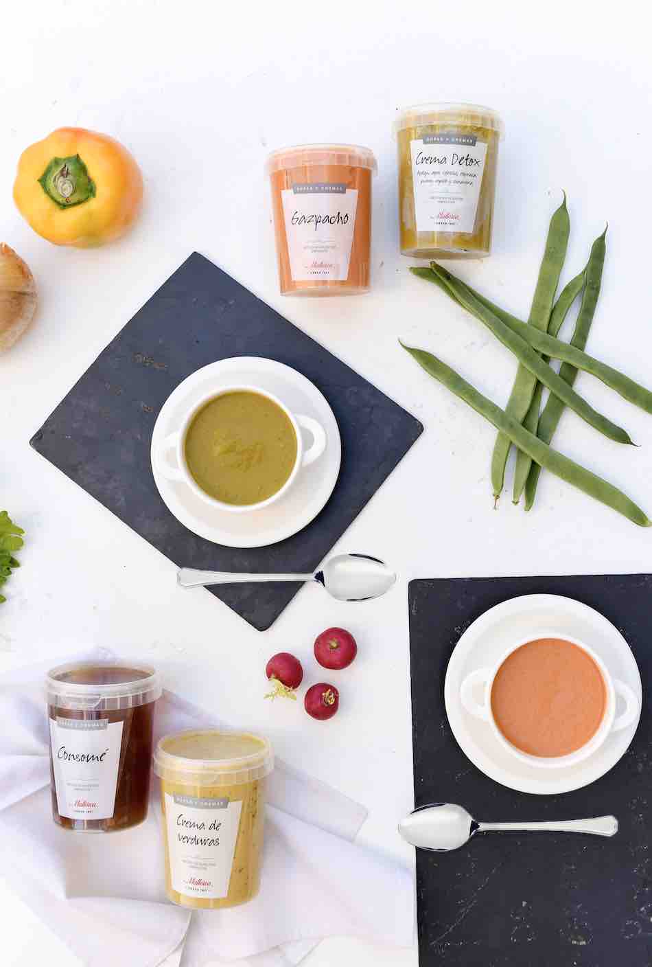 Sopas y cremas de Pasteler&iacute;a Mallorca